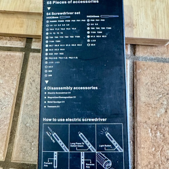 Precise Electric Screwdriver Set - Picture 2 of 10